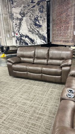 Manwah Enola Flint Manual Reclining Sofa | Soho Flint