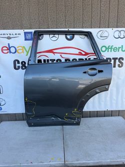 NISSAN ROGUE ( 2021 2022 2023 2024 2025 2026 ) Rear door shell left driver side LH