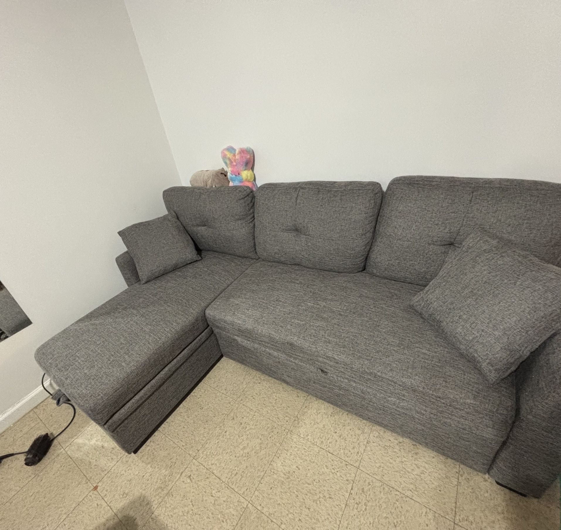 Barrientez 85'' Upholstered Sleeper Sofa