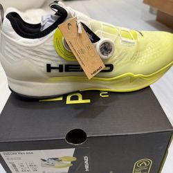 Head Endure Pro BOA White/Yellow Men's Shoes