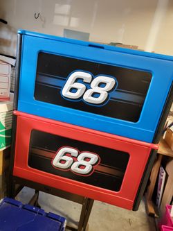 2 Foldable Kids Storage Boxes