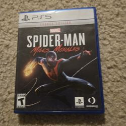 Spiderman Miles Morales For Playstation 5