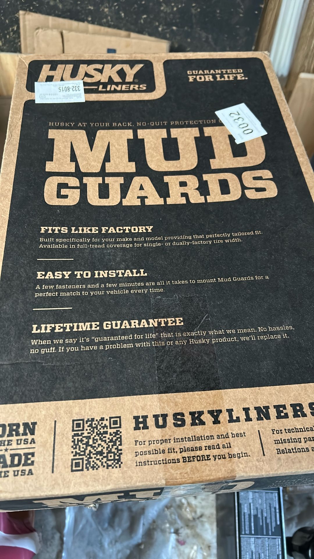 Mud Guards For 2019-24 Ram 1500 Pickup Rears