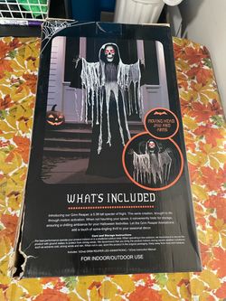 6 foot Grim Reaper animatronics