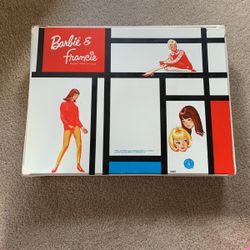 Vintage 1965 Barbie And Francis Doll Case