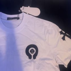 Men’s Chrome Hearts White Shirt Size Xl