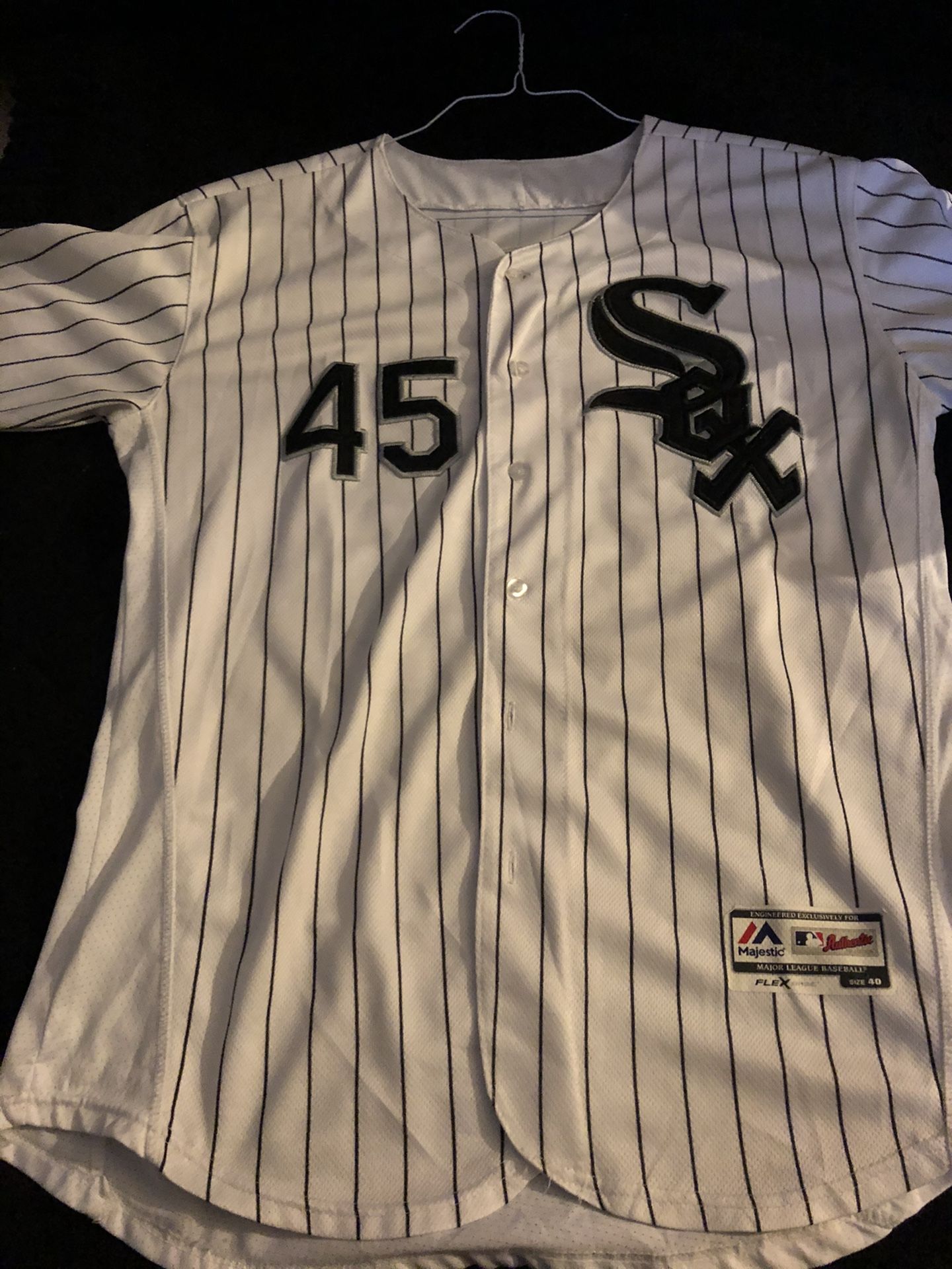 Jordan white Sox jersey