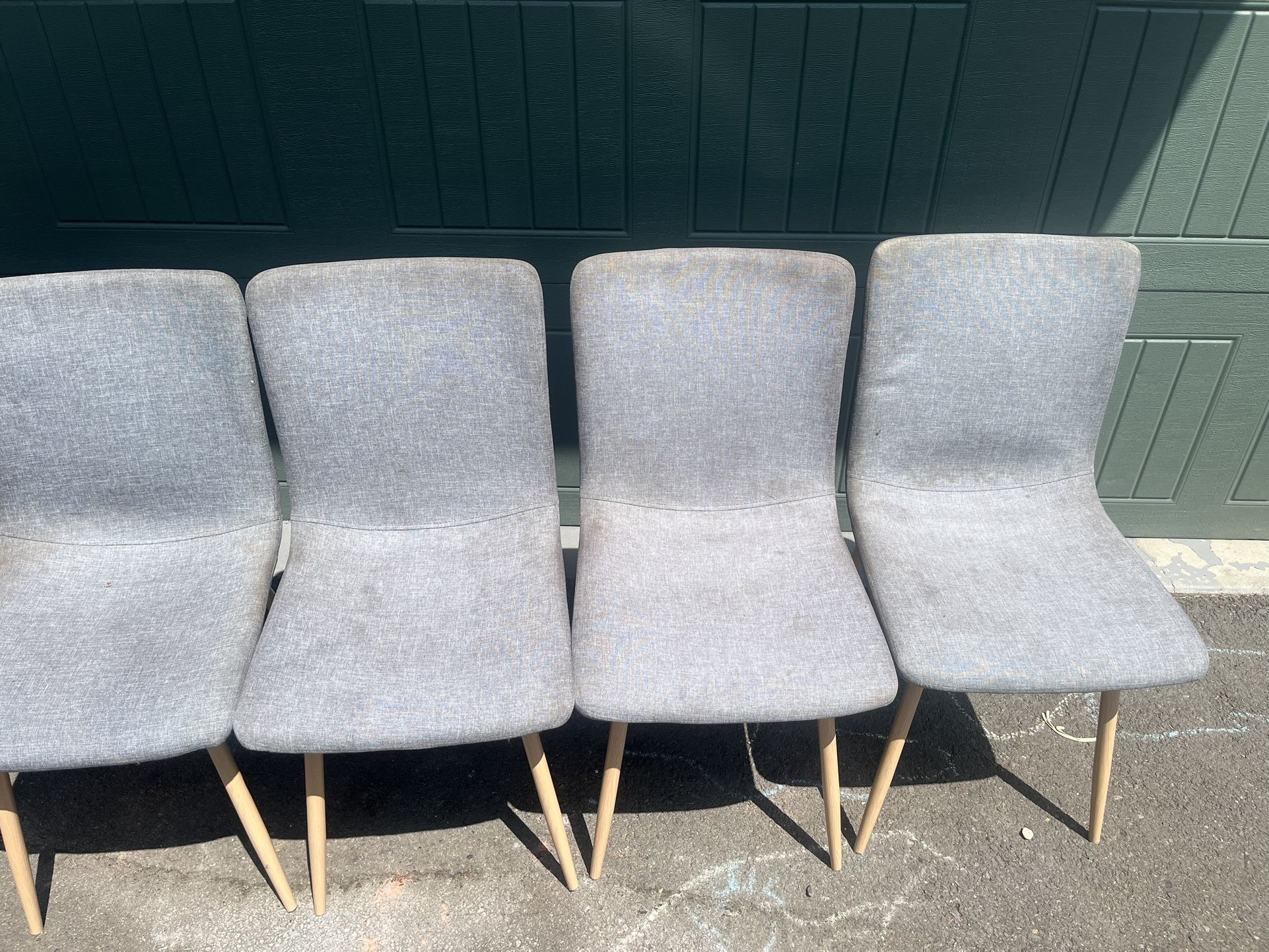 4 dining Chairs- FREE!