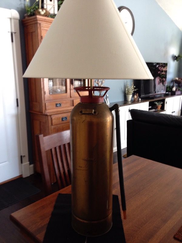 Antique Fire Extinguisher Lamp For In Indianapolis Offerup