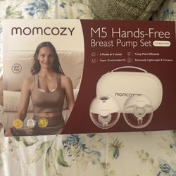 Momcozy M5 Hands-Free Breast Pump set