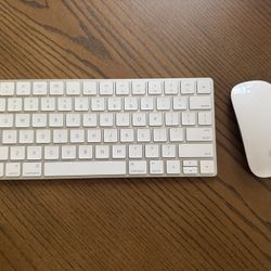 Apple Magic Mouse and Keyboard