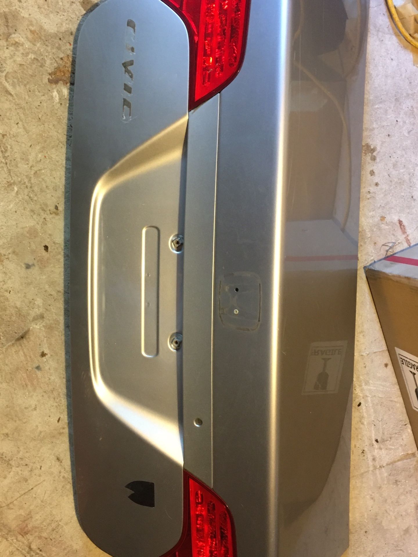 Trunk Honda Civic 2009 Silver