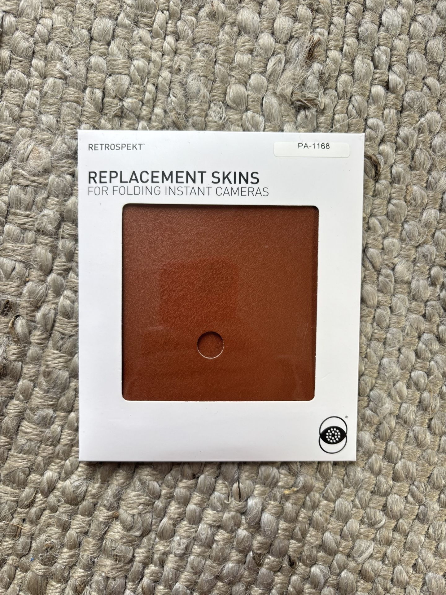 Brown Leather SX-70 Camera Skin Replacement By Retrospekt