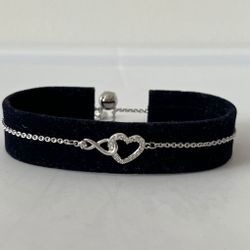 Swarovski Infinity Heart Bracelet