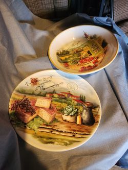 Europe Dish And Plate Set