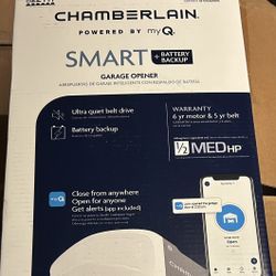 CHAMBERLAINB2211 1/2 HP Garage Door Opener BATTERY BACKUP SMART GD
