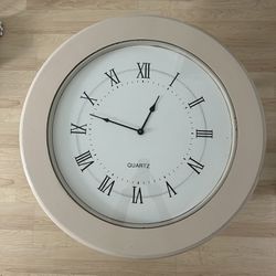 Analog Clock Coffee Table