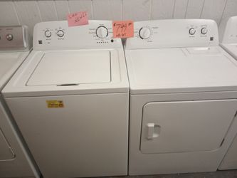 SALE Kenmore Washer and Dryer set white super size excellent .Warranty . Delivery available . 2203 Fowler st. Ft. Myers 33901
