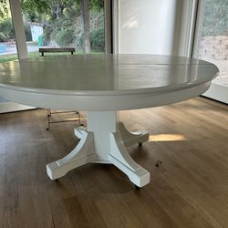 Beautiful solid wood table from celebrity home