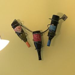 Unique Wine Art Display Rack