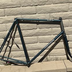 Centurion Elite GT Touring Bicycle Frame Set, 62cm Classic 80’s Lugged Steel Road Made In Japan.