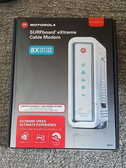 Motorola SB6141 SURFboard Cable Modem - Complete in Box
