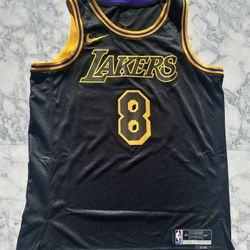 Kobe Mamba Mentality La Lakers Swingerman City Jersey Sizes Mens Large And Kids Medium 