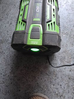 Ego Power 56v  2.0 ah battery and charger works perfectly
