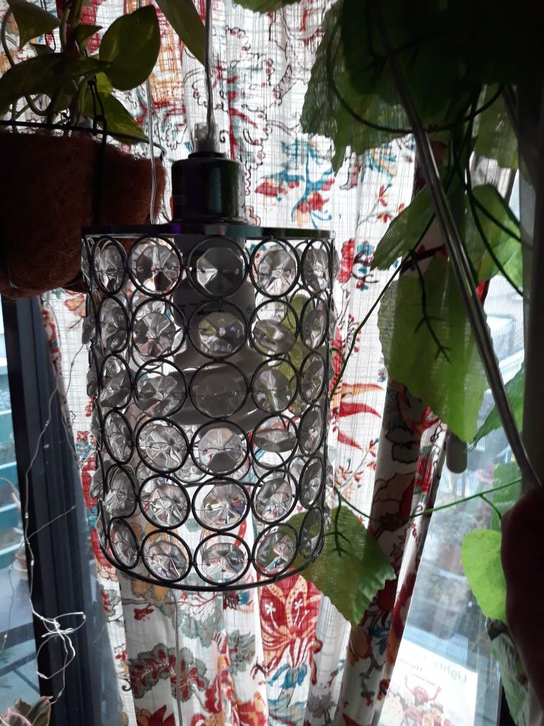 Modern Chandelier Hanging lamp plug in