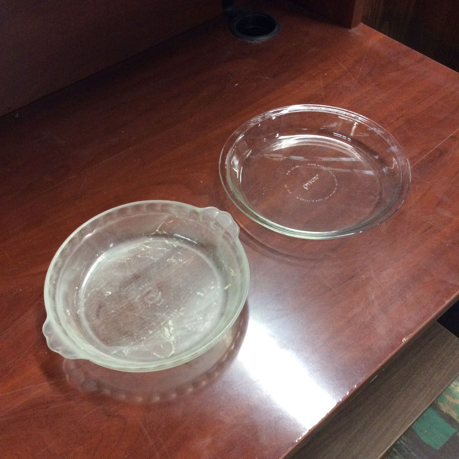 Pair Pyrex Dishes