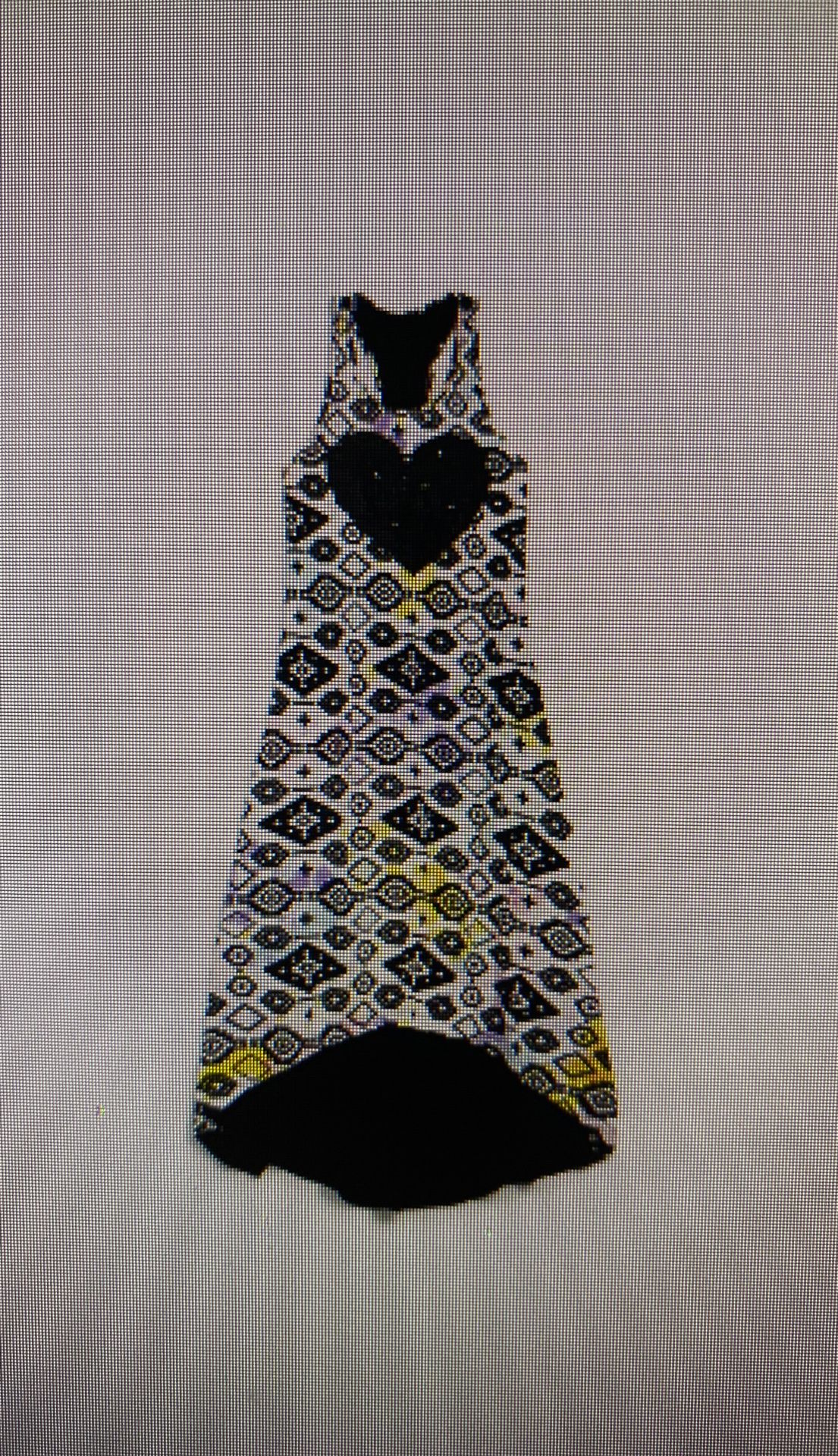 Sequin Heart Maxi Dress by Flowers by Zoe - Dress for the girl 6 - 8 years old