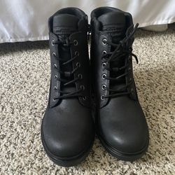 Crown Vintage Black Booties