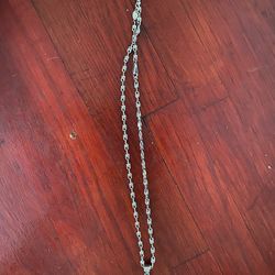 10 K  White Gold 50.8 Grams With Pendant