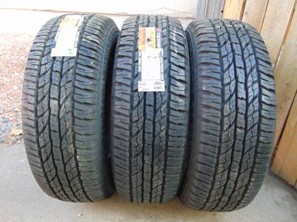4 New Old Stock 265 70 18 Yokohama Geolandar AT G015 Tires *4PLY*2018* - $550 (Aurora)