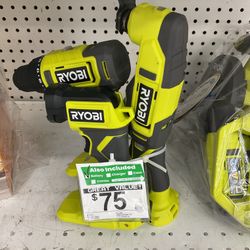 Ryobi Drill Set