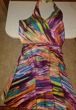 Sexy Vibrant Calvin Klien Dress!