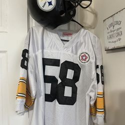 Pittsburgh Steelers Jersey And Helmet