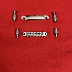 Stop Bar Tail Piece  w/ ABR Bridge  For Electric Guitar 