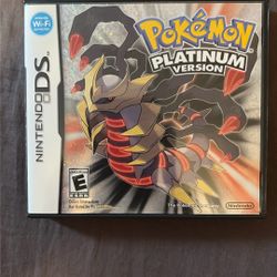 Pokémon Platinum Version Nintendo DS- CIB with Manual - Tested