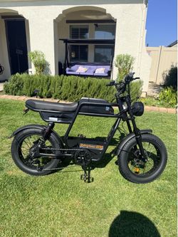 Riding'times GT33 Ebike for Adults,34MPH,50-80 Miles,1500W Motor,48V 27AH Removable Battery,20" Fat Tires,Dual Hydraulic Brakes,Full Suspension