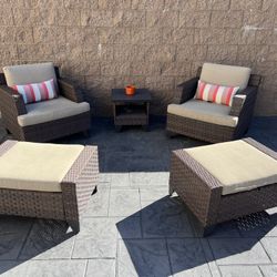 5 Piece Patio Furniture Set
