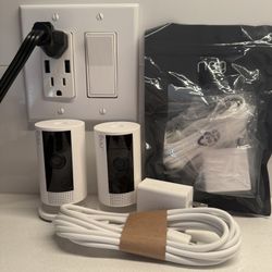 Ring Indoor Camera (Set of 2)-2nd Generation-Newest Model