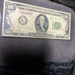 1928 $100 Federal Reserve Note(redeemable In Gold)