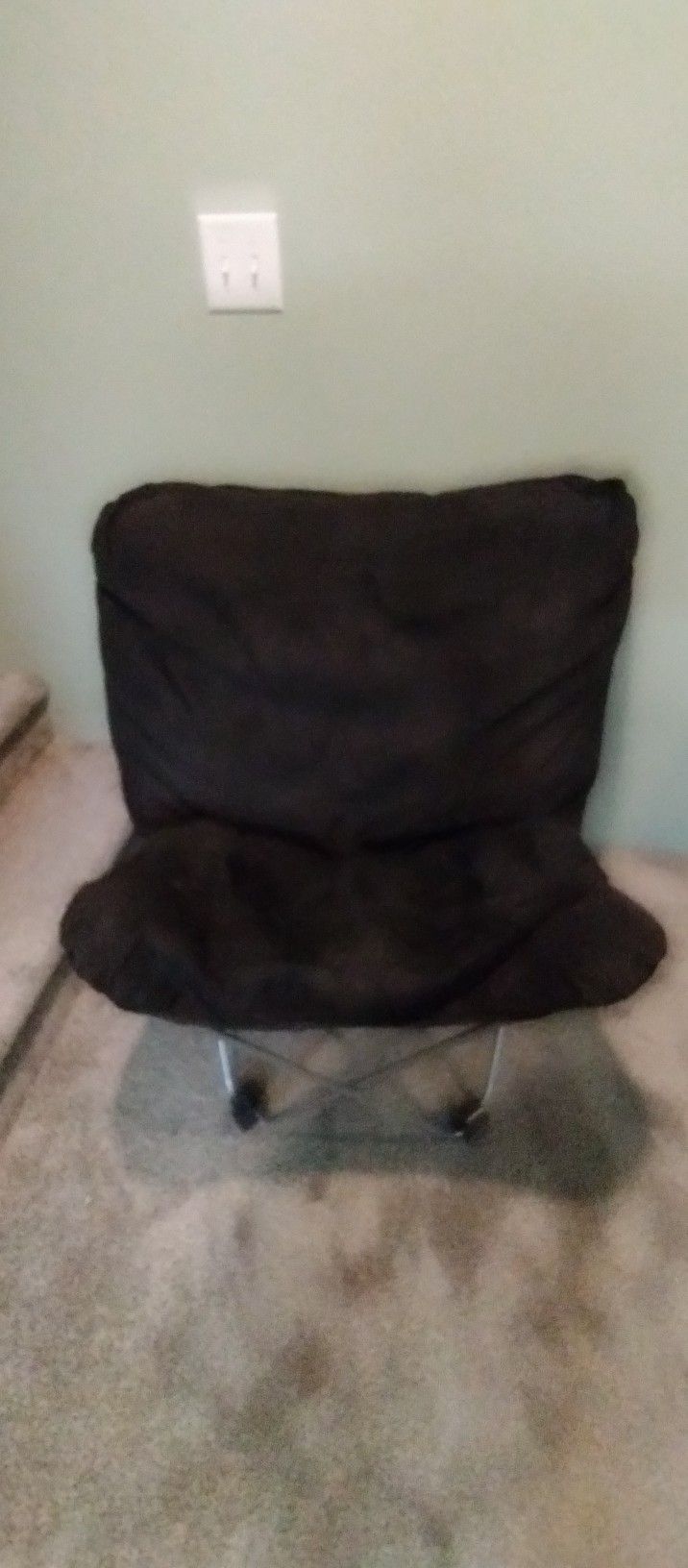 Plush Folding Chair 