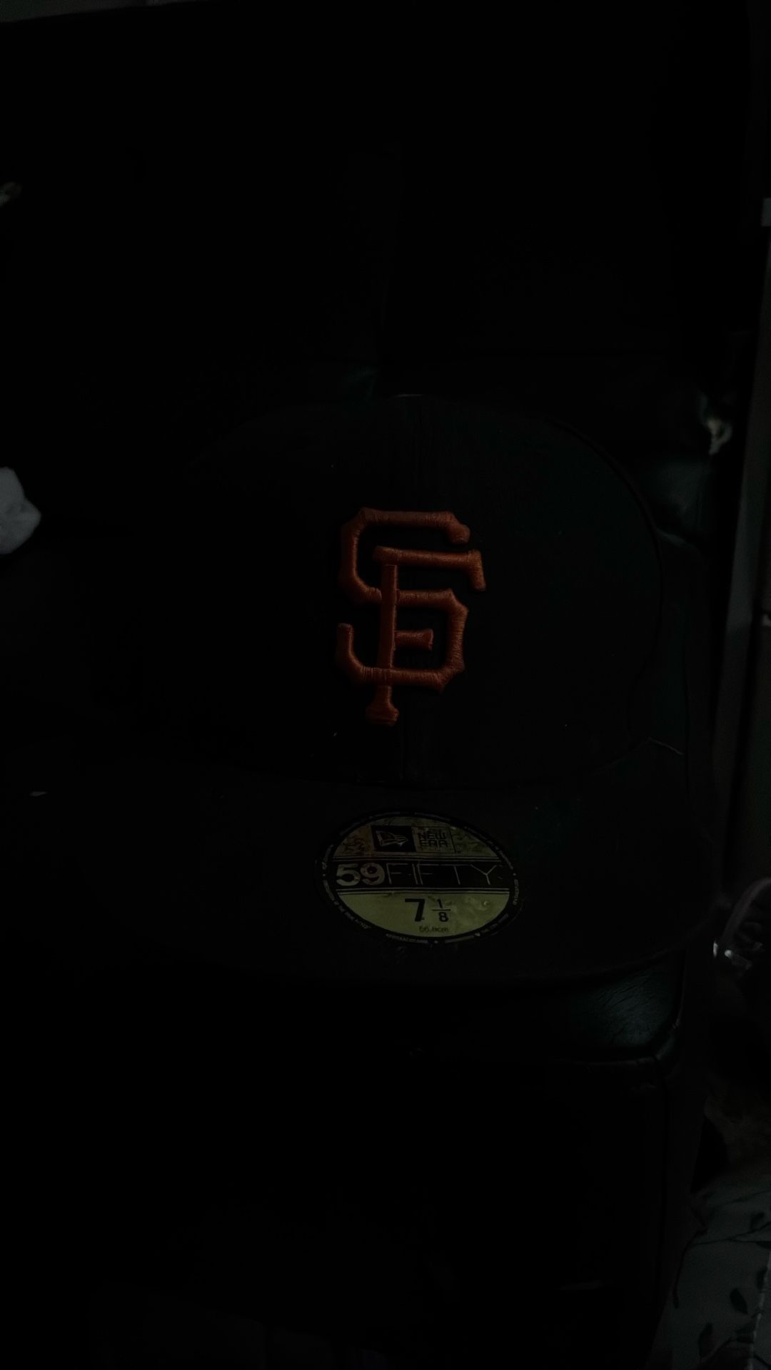 SF Giants New Era 59FIFTY Fitted Hat 7 1/8 – Authentic