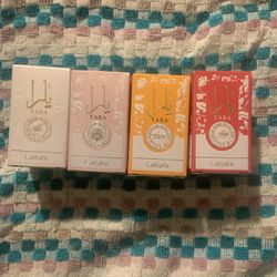 yara  perfume 0.16 ounce bottles