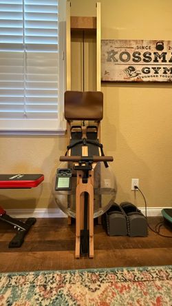 Mr. Right Solid Oak Water Rower