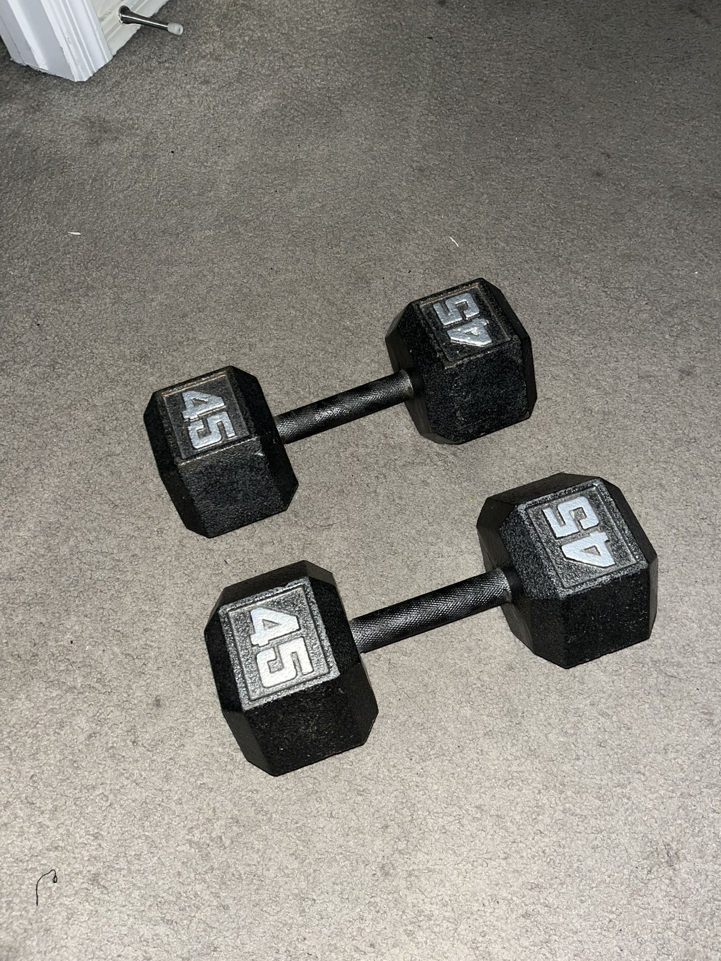 45 lb Dumbbells
