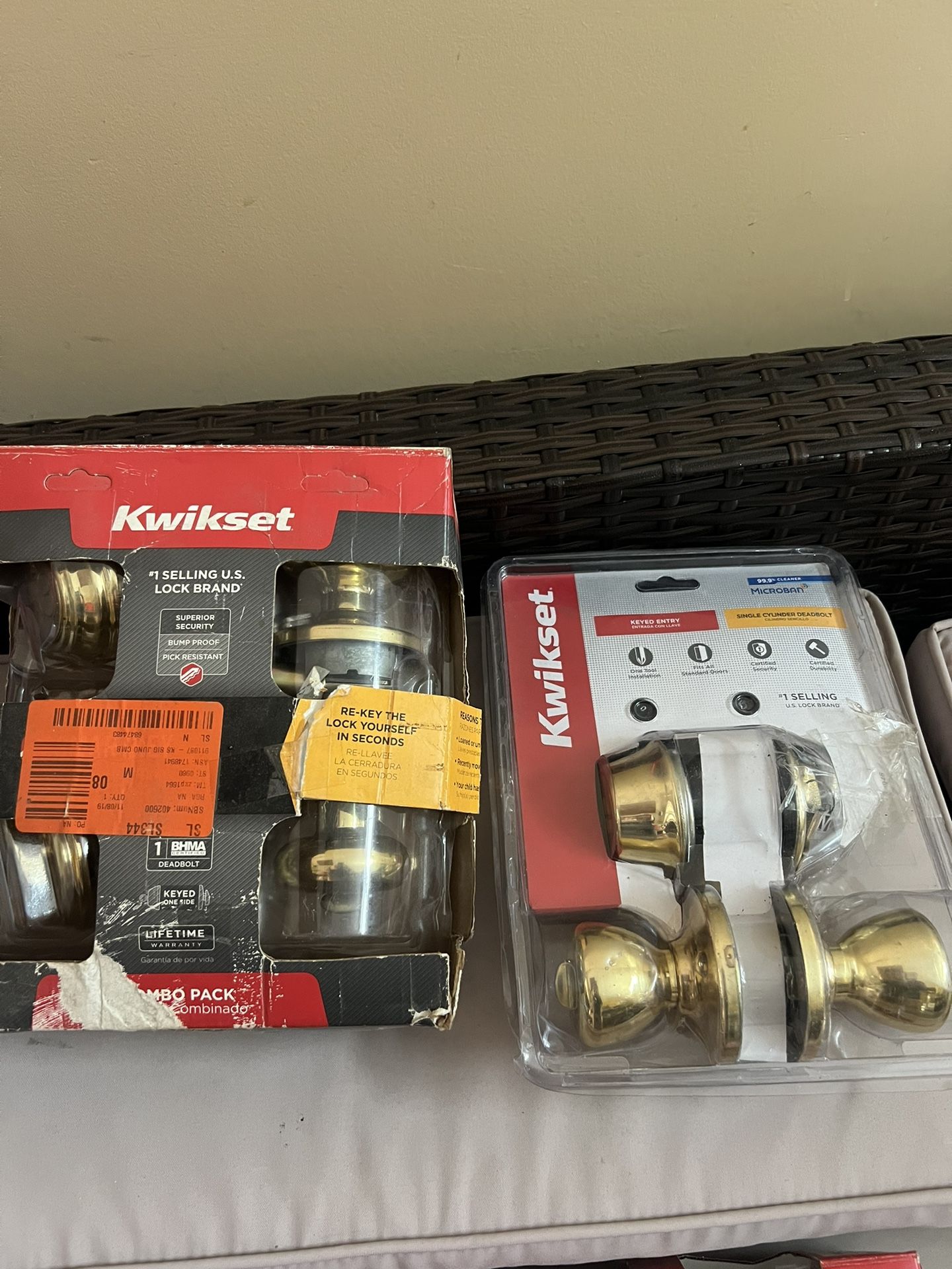 NEW DOOR LOCKS
