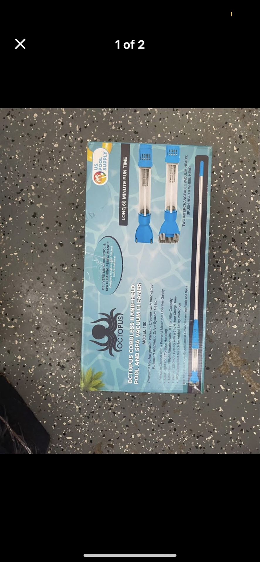 Pool And Spa Vacuum Cleaner